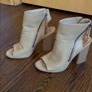 DV Open Toe/Open Heel 3”Heel Booties